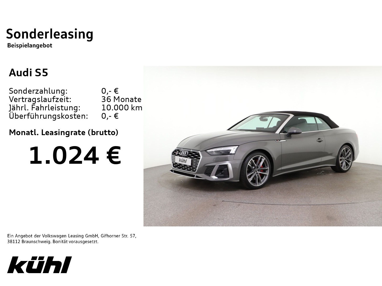 S5 Cabrio 19' Laser HUD B&O AHK S-Sportsitz Memory