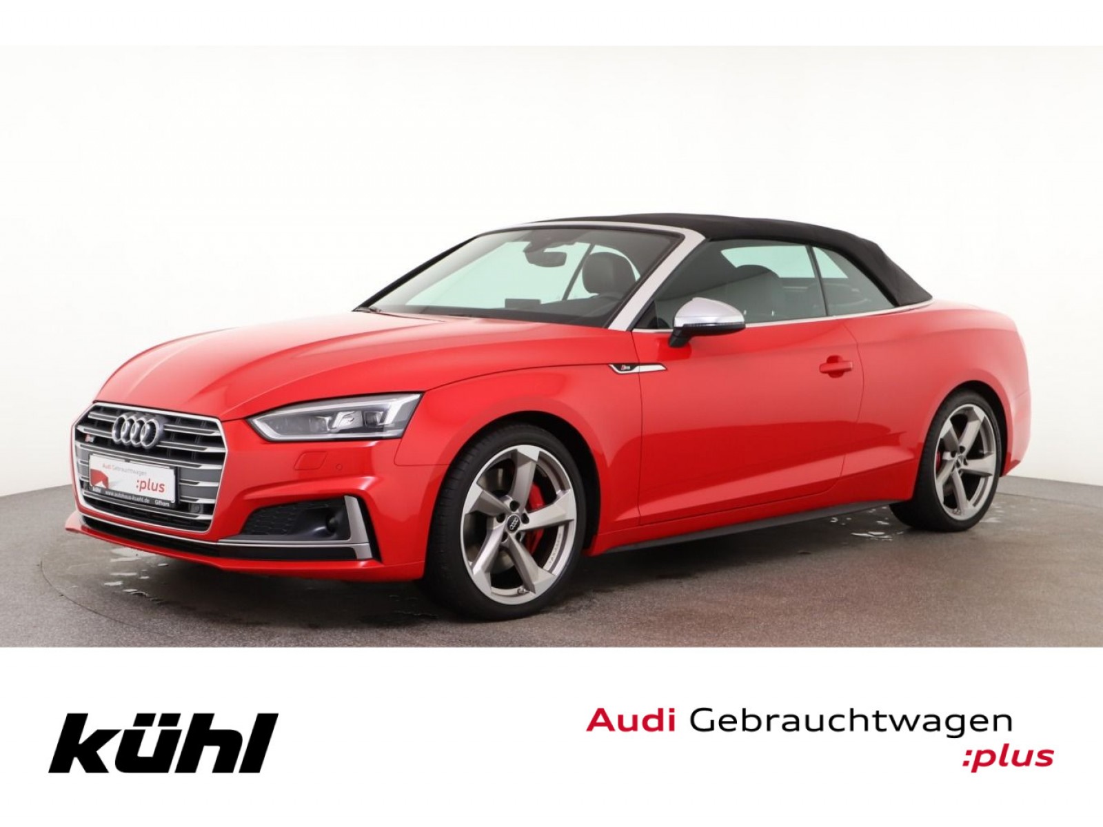 S5 Cabriolet TFSI Q Tip Matrix ACC HuD Navi AHK Windschott 19"