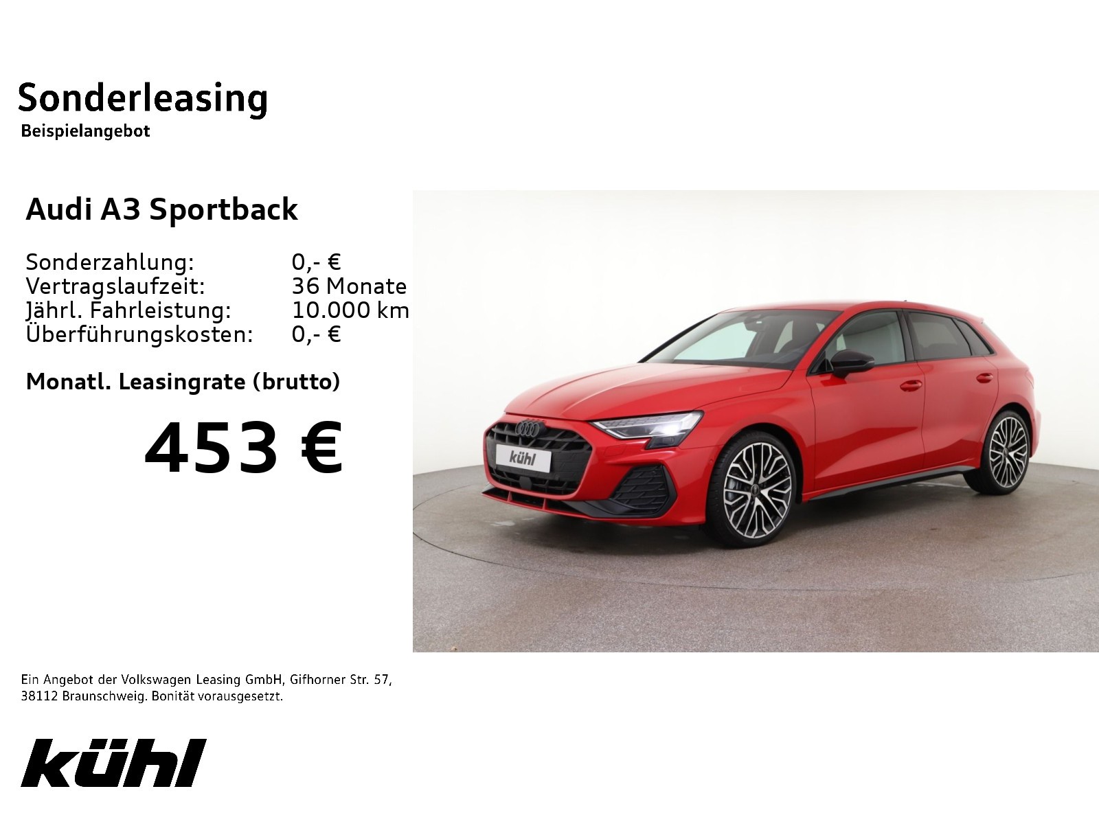 A3 Sportback S line 35 TFSI S tronic 19' Matrix ASI Optik schwarz plus Sonos