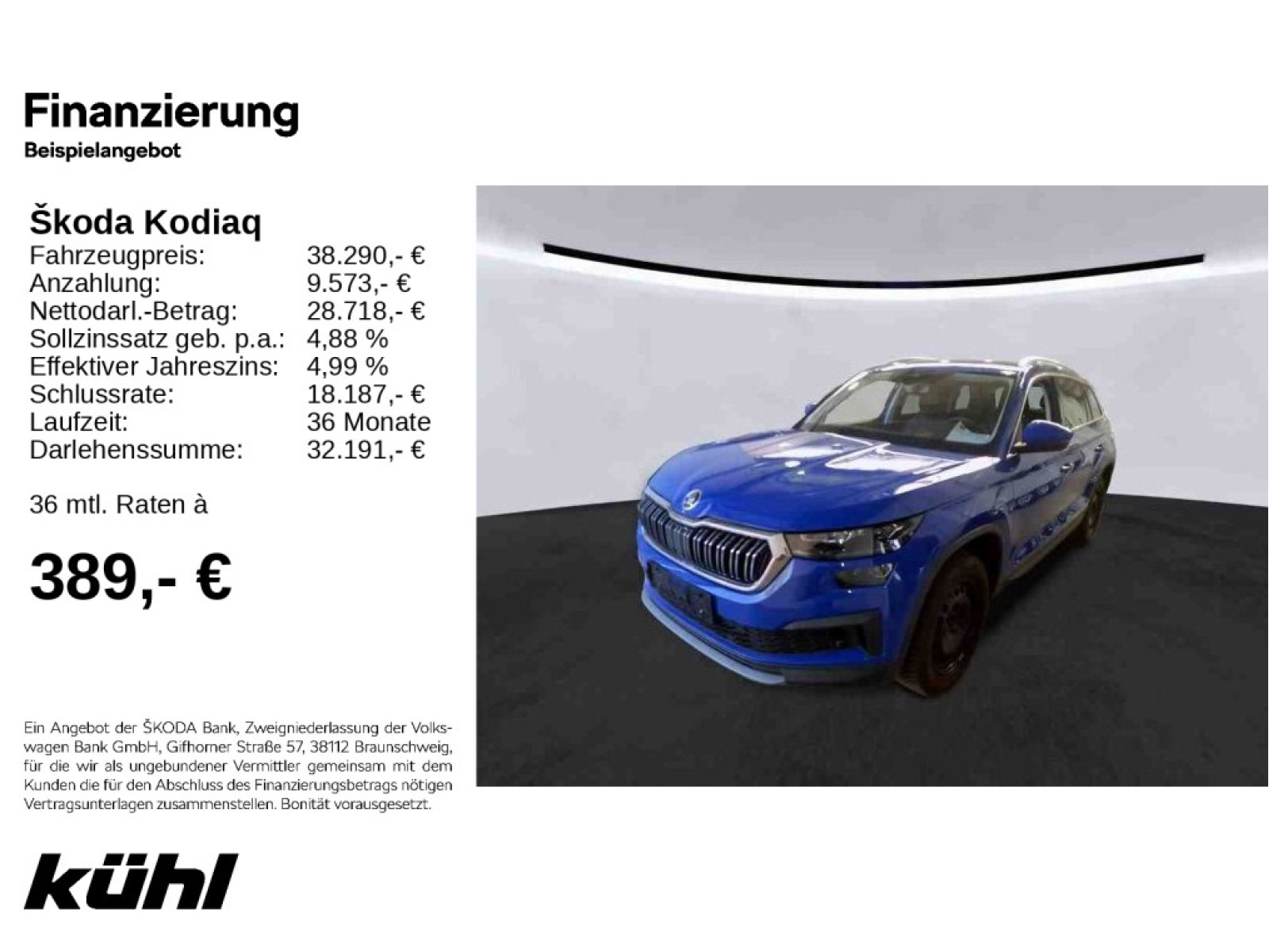 Kodiaq 2.0 TDI DSG Style Navi,AHK,Kamera