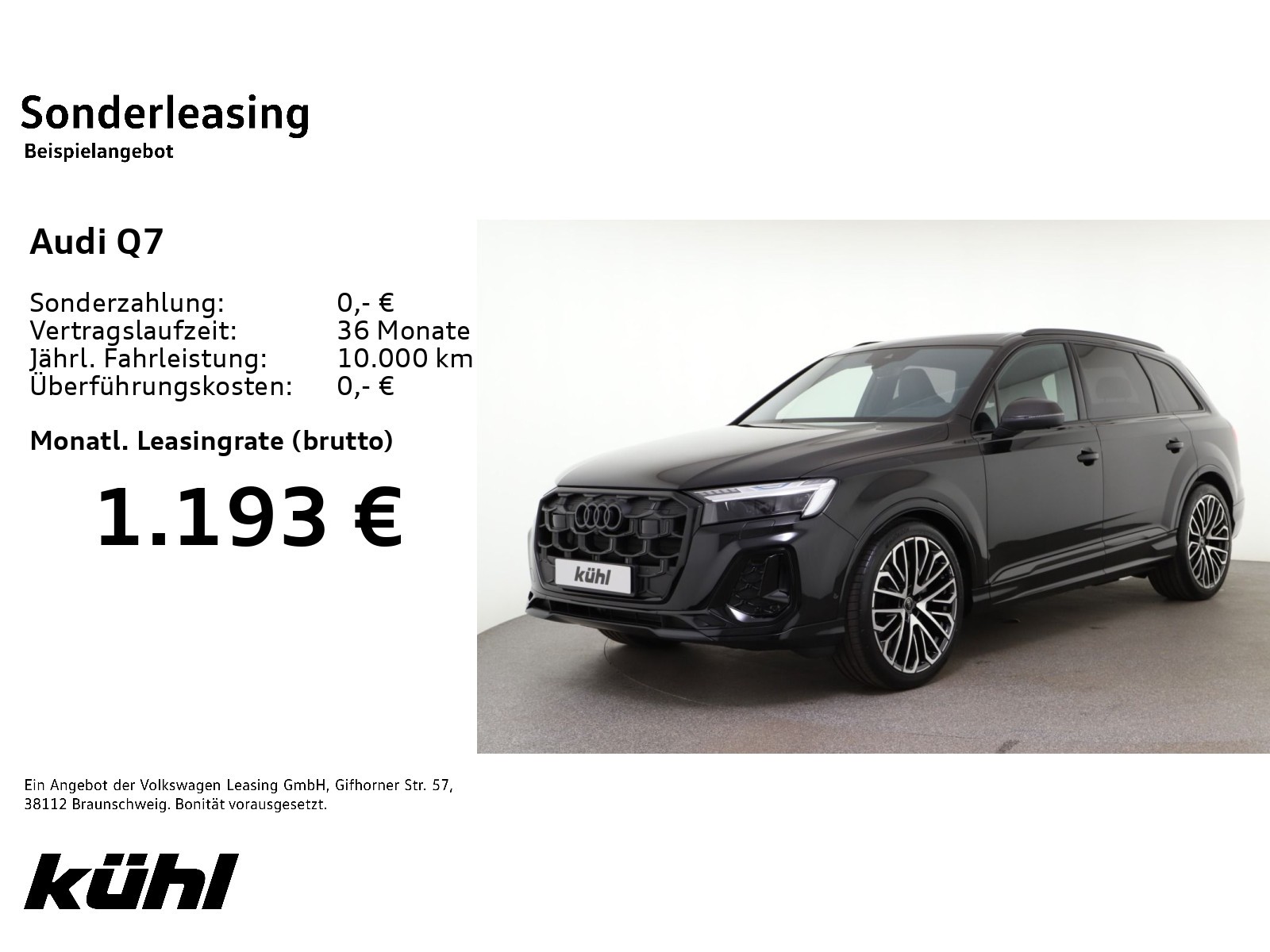 Q7 S line 50 TDI quattro 22' Laser Pano Standhzg 7 Sitze Remote