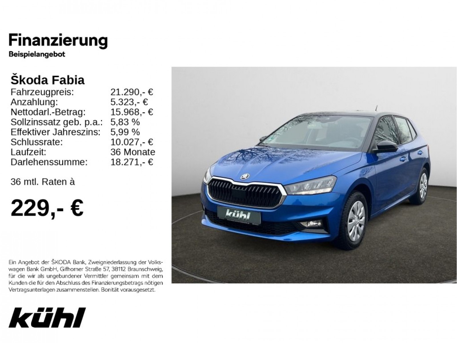 Fabia 1.0 TSI Selection