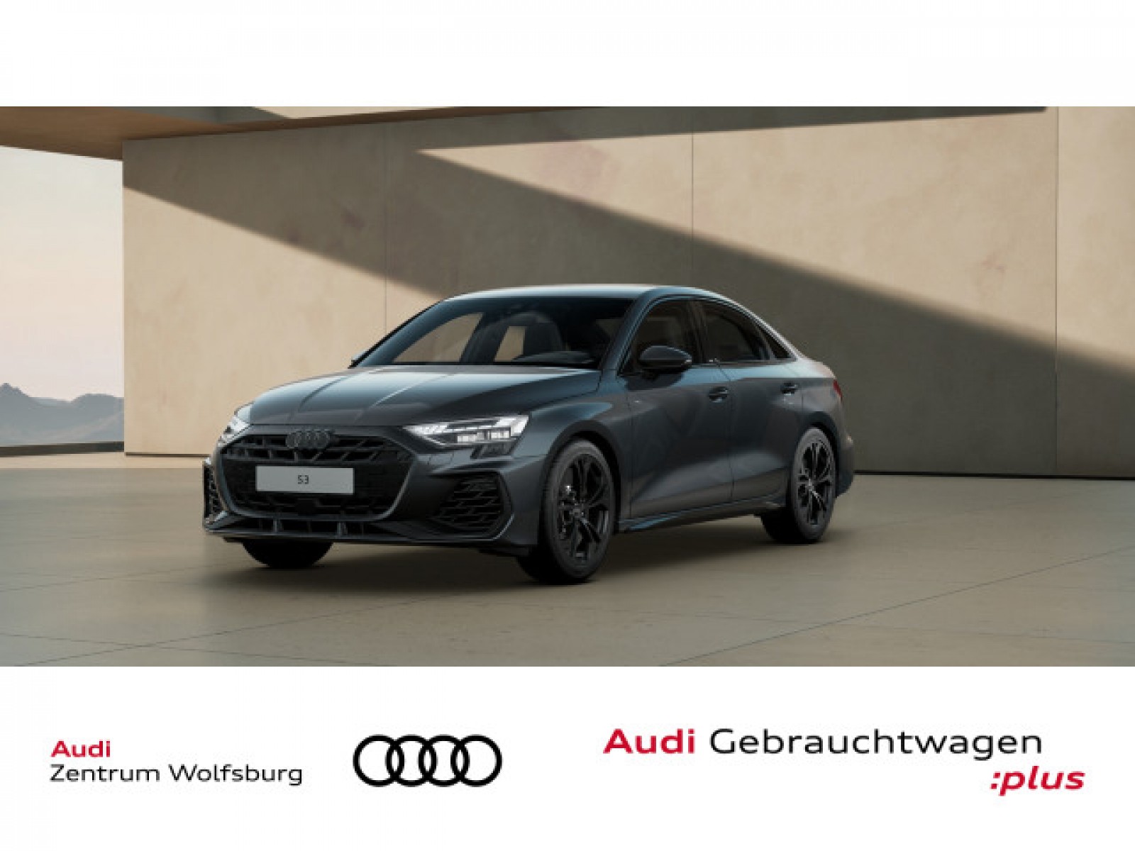 S3 Limousine 2.0 TFSI quattro S tronic Leder/Optik-Schwarz+/Connect